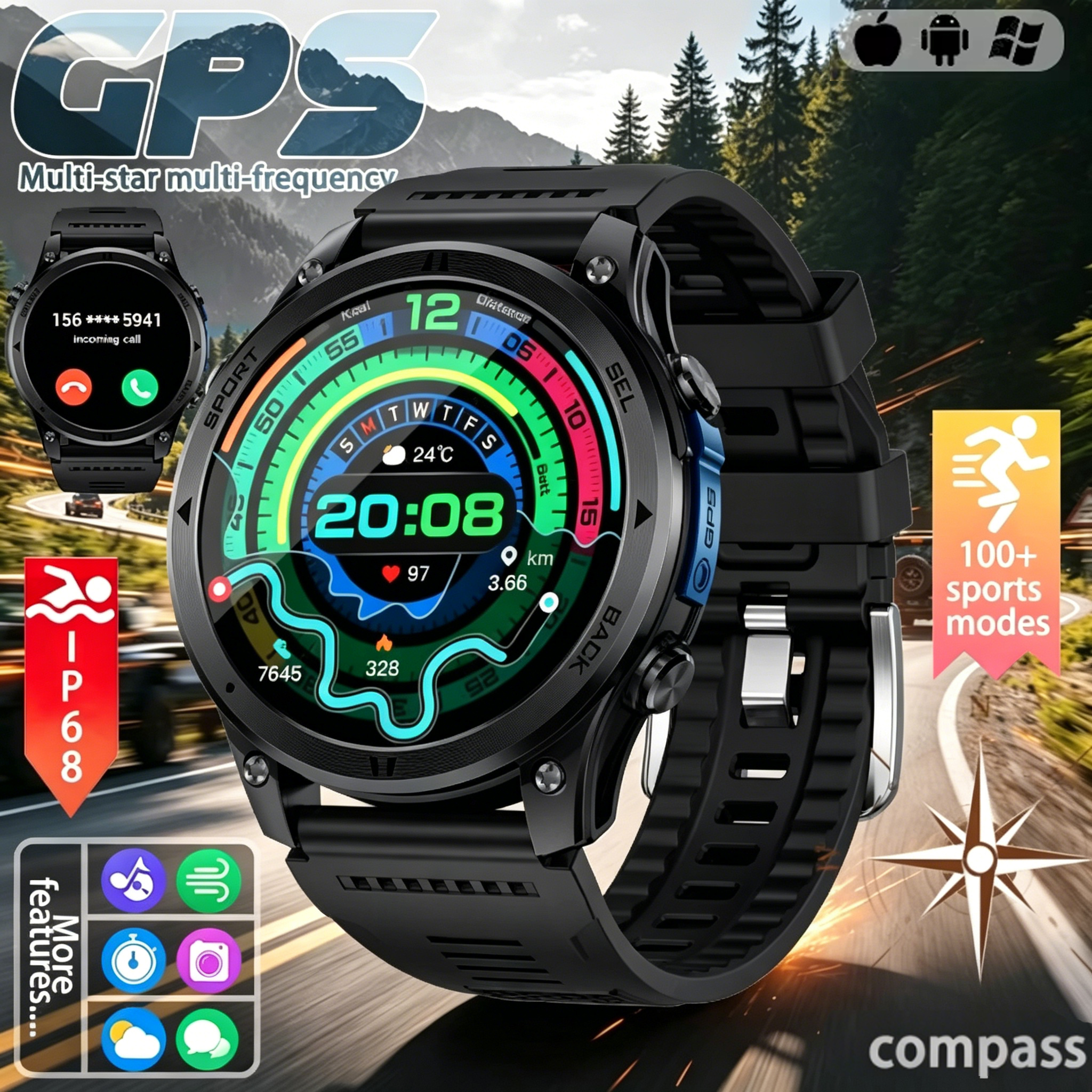Sports Equipment In Spanish - Hot new GPS smartwatch for 2026