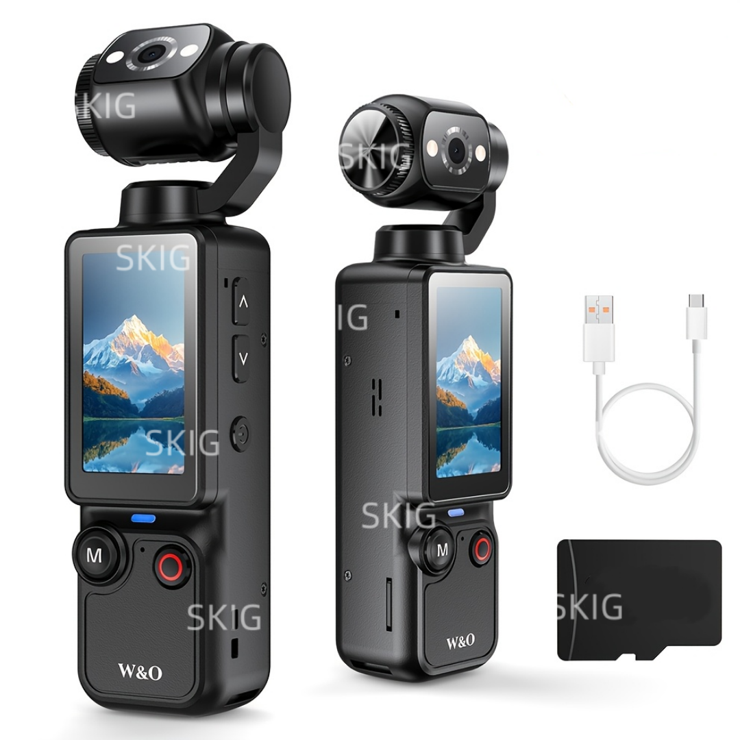 Sports Equipment In Spanish - SKIG 1080P Sports Action Camera, Equipped