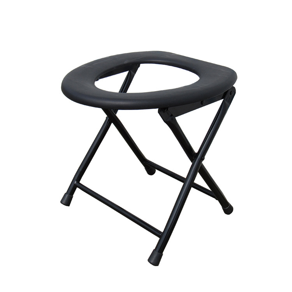 Sports Equipment Cart - Folding Toilet Seat Portable Outdoor Toilet