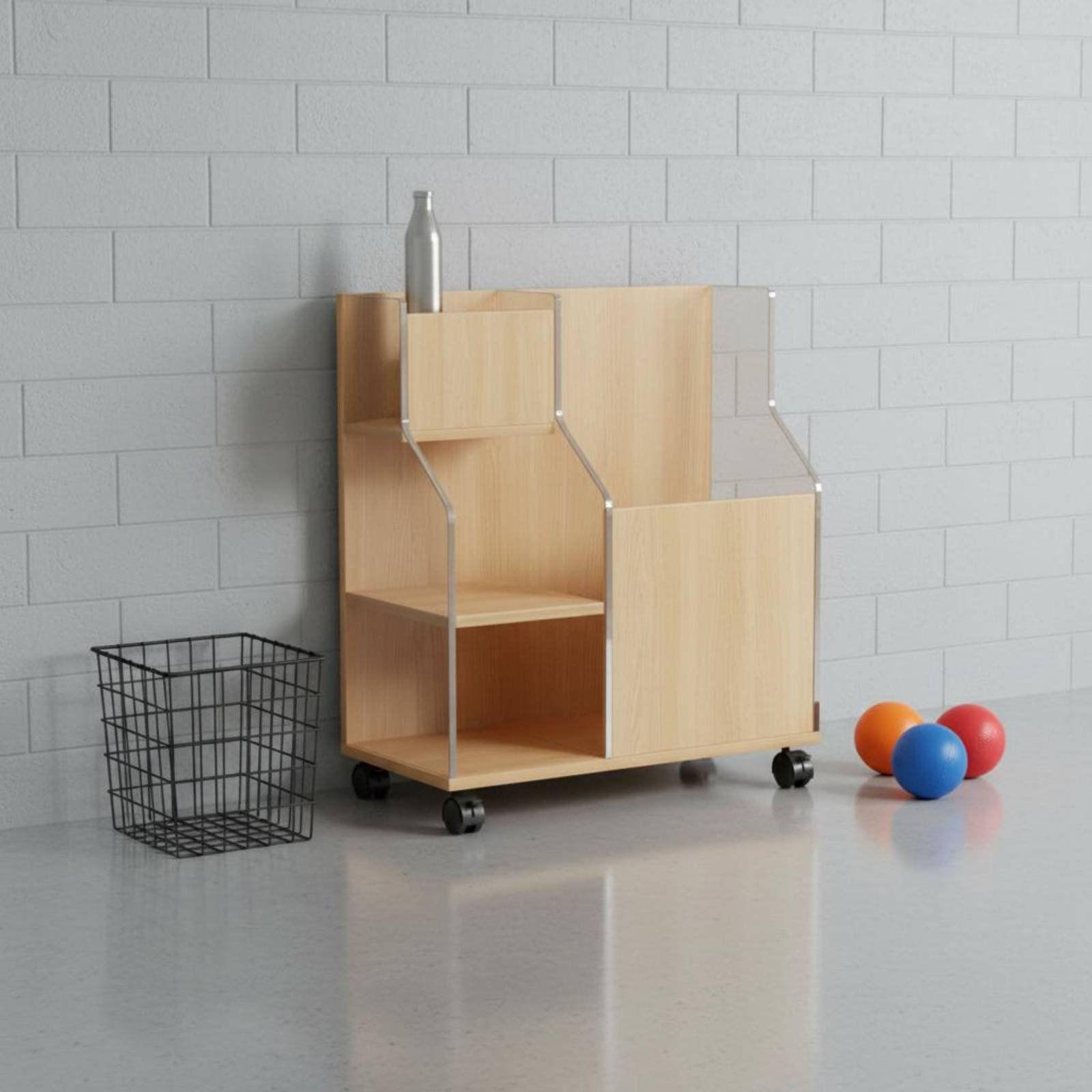 Sports Equipment Garage Organizer - Sports Equipment Organizer Space Saving Exercise