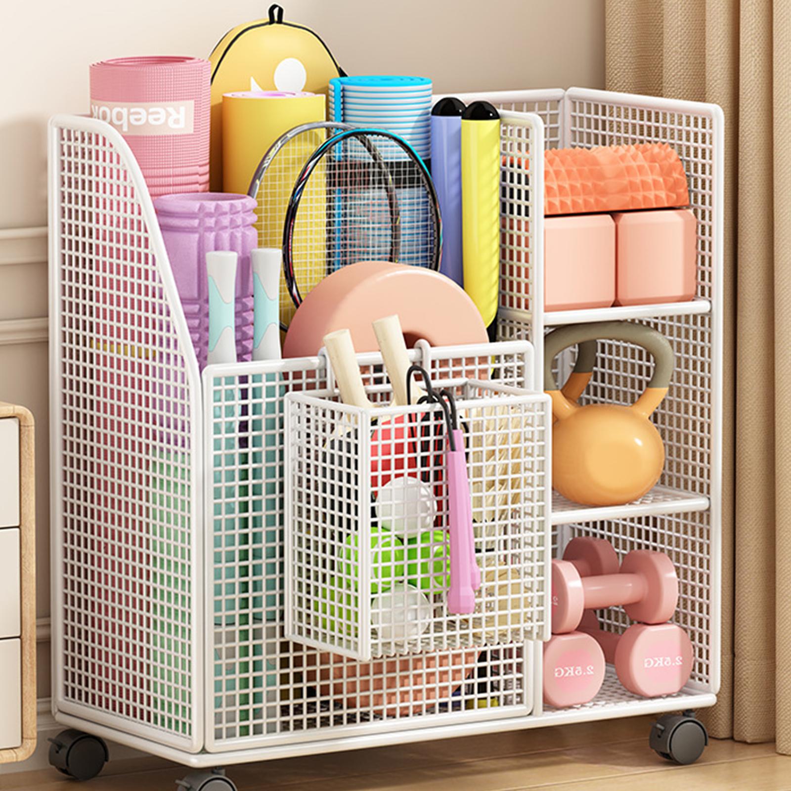 Yoga Pad Storage Rack Iron Mov - Sports Equipment Garage Organizer reseña y precio