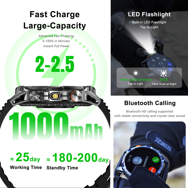 2026New 1000MAH Large Capacity - Sports Equipment In Spanish reseña y precio