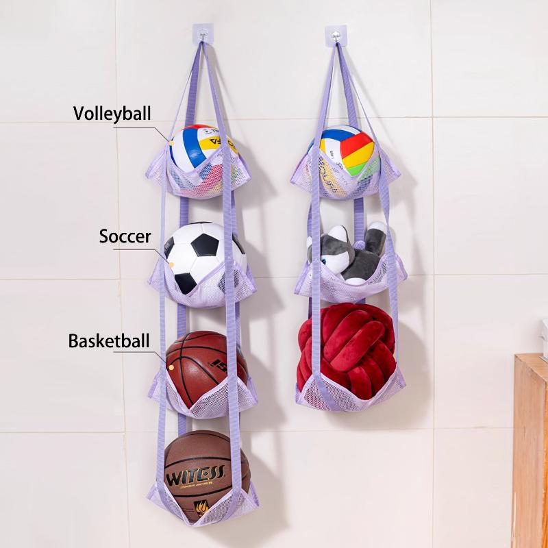 New Wall Mounted Ball Storage  - Sports Equipment Garage Organizer reseña y precio