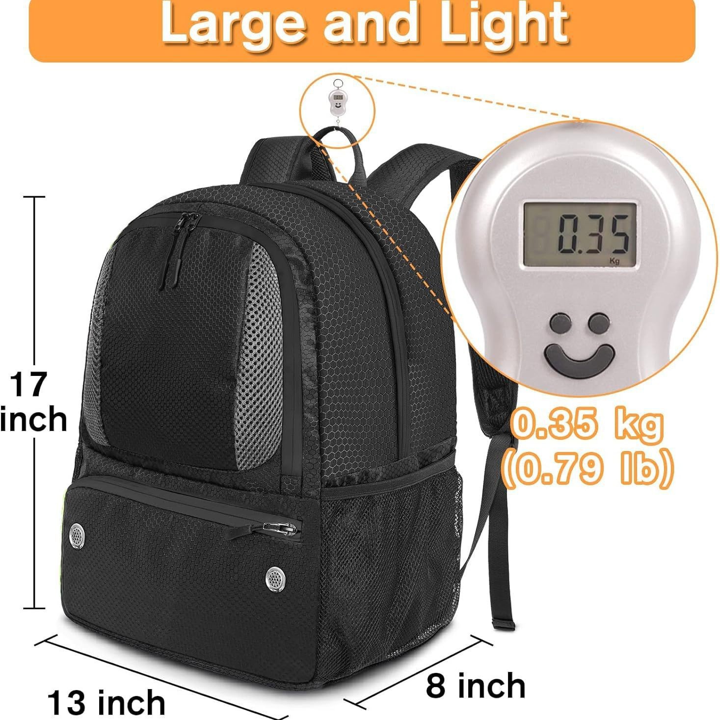 Oxford Backpack Football Bag W - Sports Equipment Outdoor Storage reseña y precio
