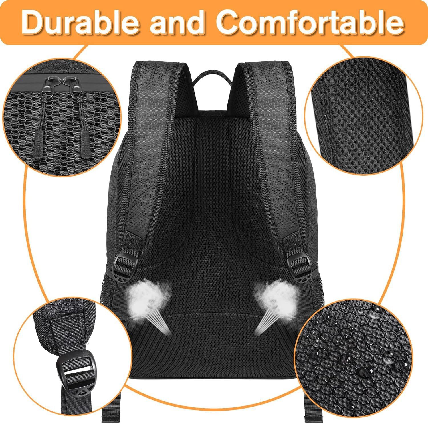 Oxford Backpack Football Bag W - Sports Equipment Outdoor Storage reseña y precio