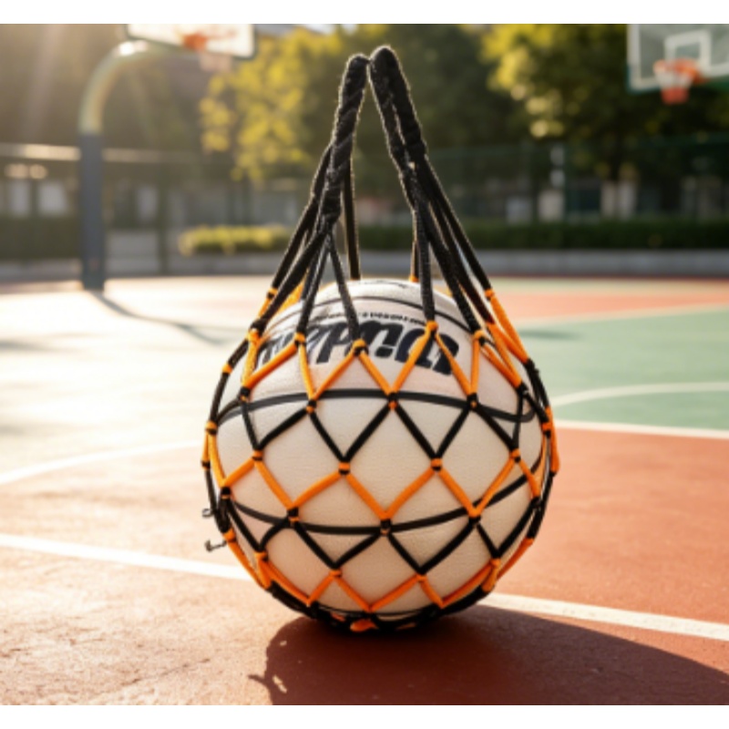 1Pc Football Net Bag Nylon Bol - Sports Equipment Outdoor Storage reseña y precio