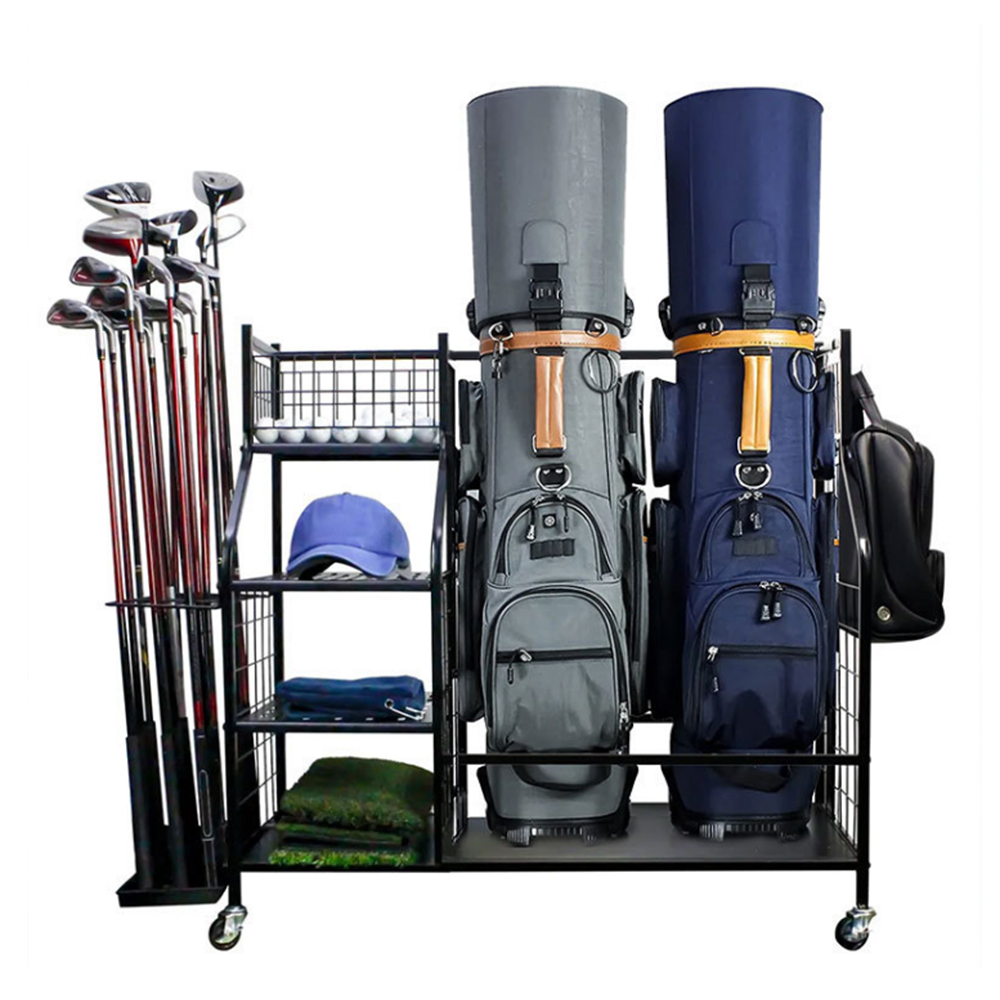 Golf Bag Storage Garage Organi - Sports Equipment Garage Organizer reseña y precio