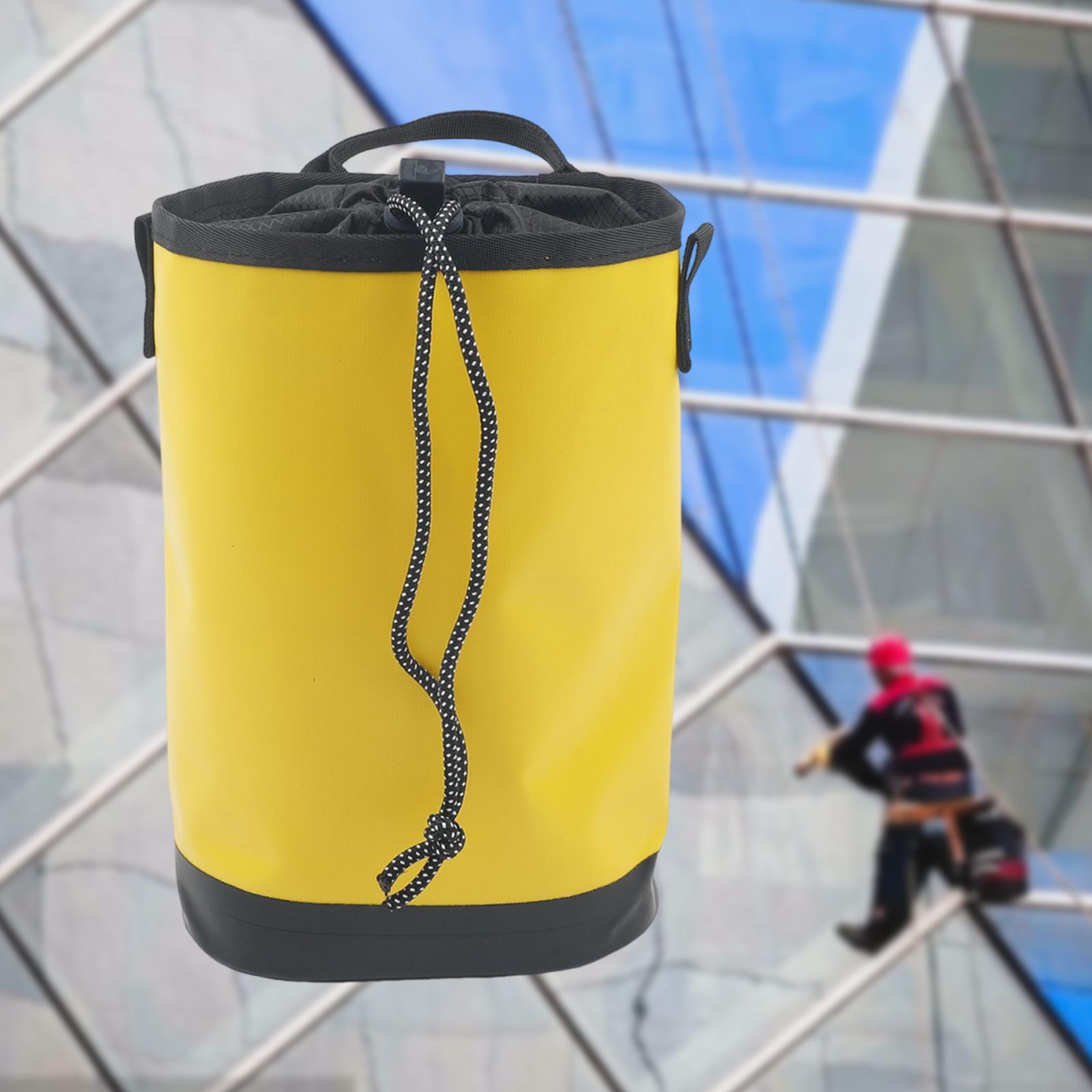 Rock Climbing Rope Bag Caving  - Sports Equipment Outdoor Storage reseña y precio