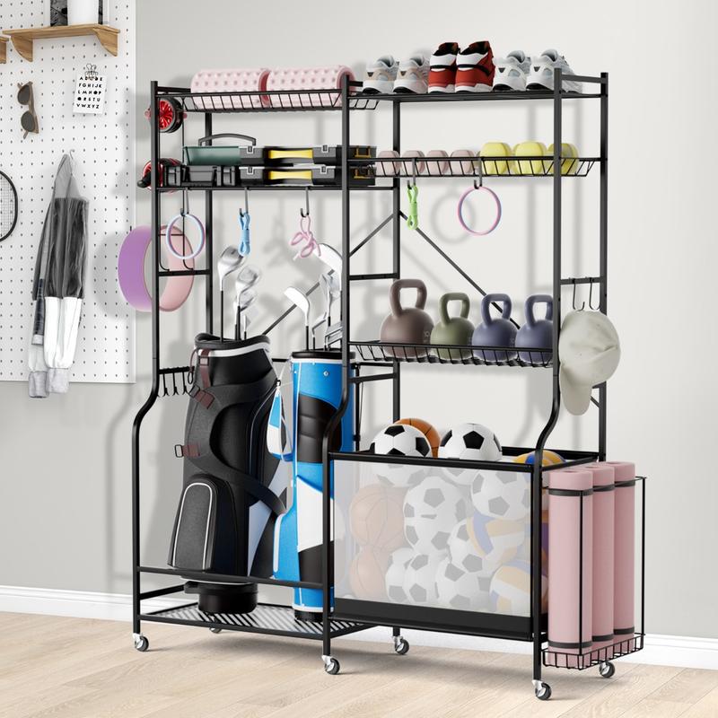 Sports Equipment Organizer for - Sports Equipment Garage Organizer reseña y precio
