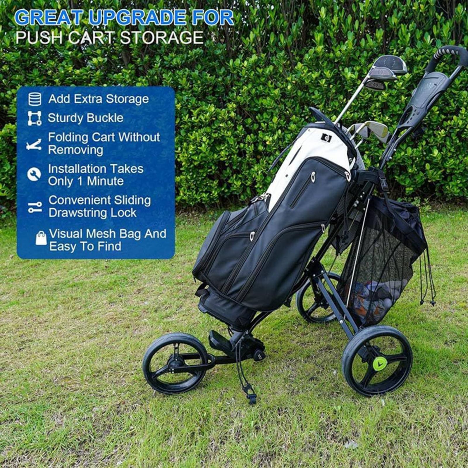 Golf Cart Backside Mesh Organi - Sports Equipment Cart reseña y precio