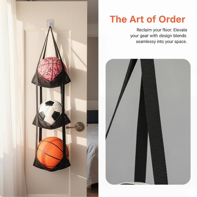 Wall Mounted Basketball Storag - Sports Equipment Garage Organizer reseña y precio