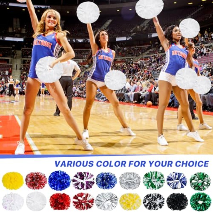 4Pcs Cheerleading Pom Poms for - Cheerleading Pom Pom reseña y precio