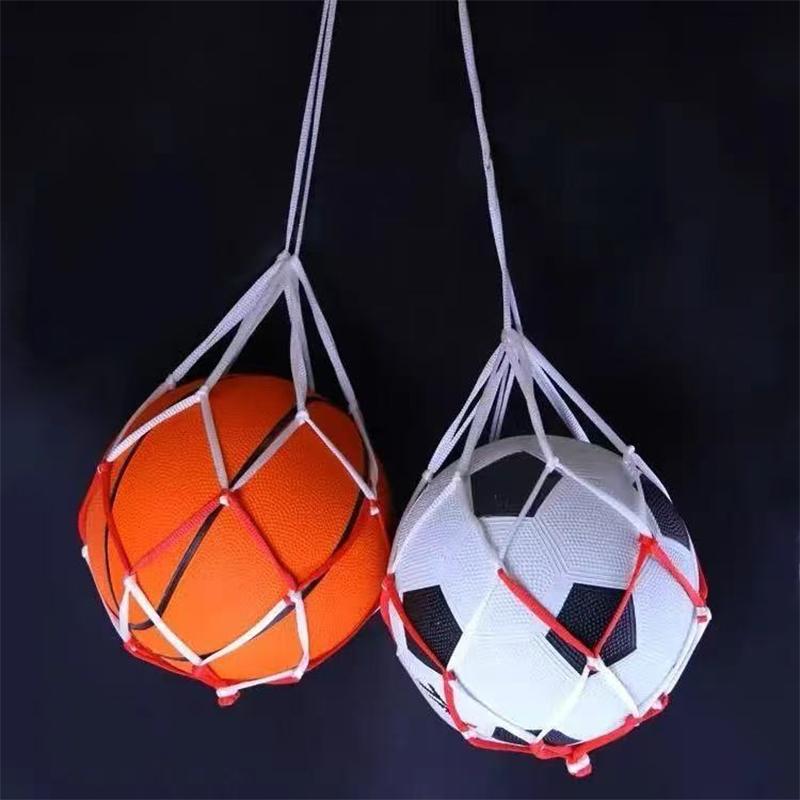 [New] Football Net Bag Nylon B - Sports Equipment Outdoor Storage reseña y precio