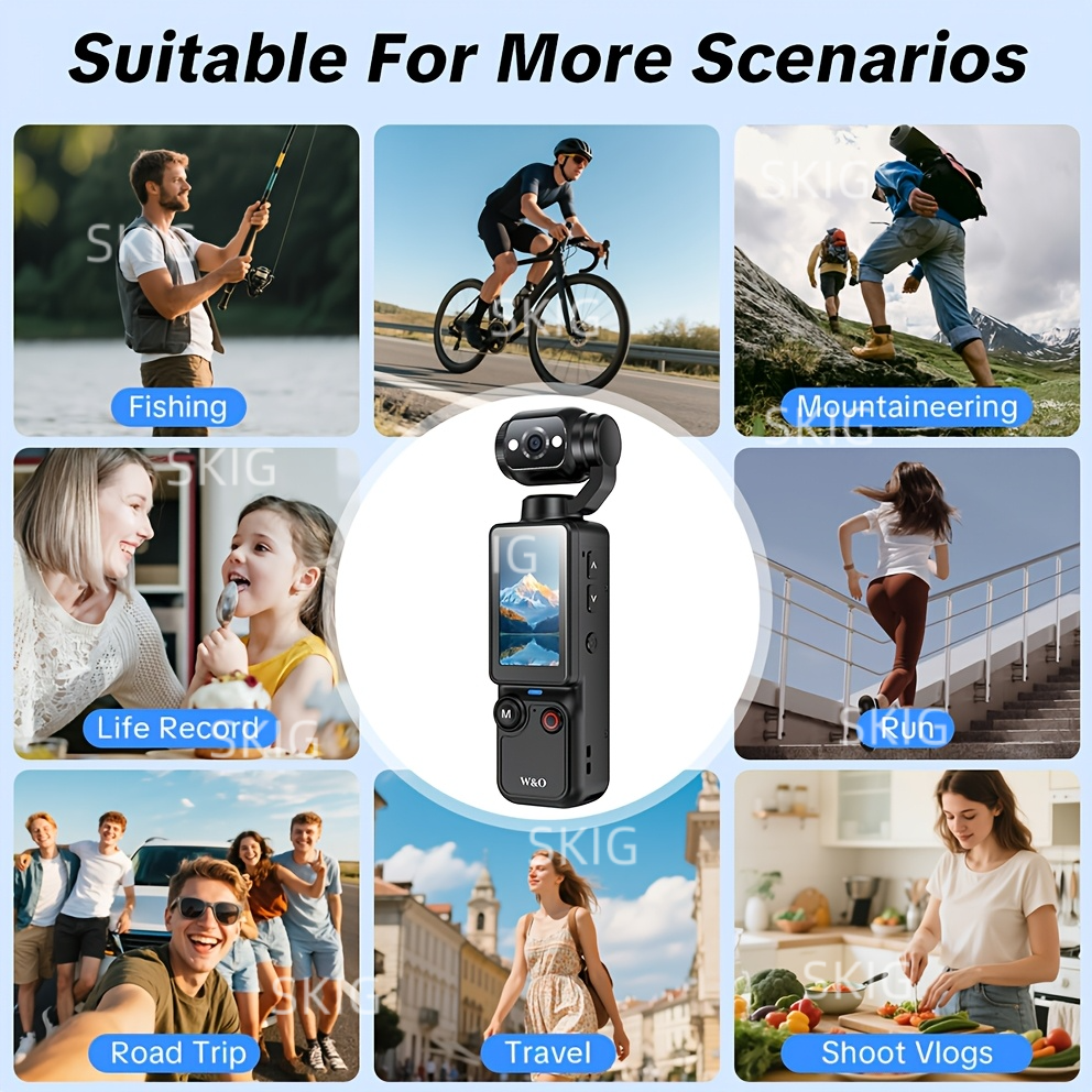 SKIG 1080P Sports Action Camer - Sports Equipment In Spanish reseña y precio