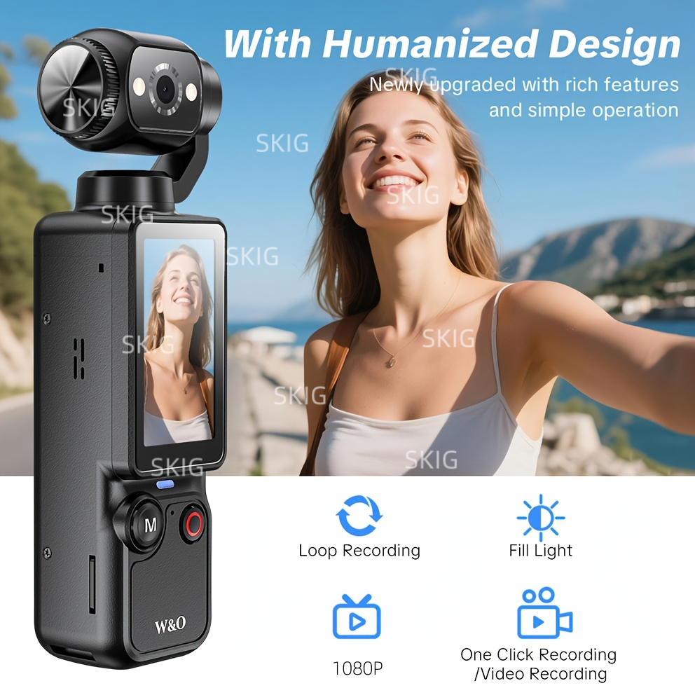 SKIG 1080P Sports Action Camer - Sports Equipment In Spanish reseña y precio