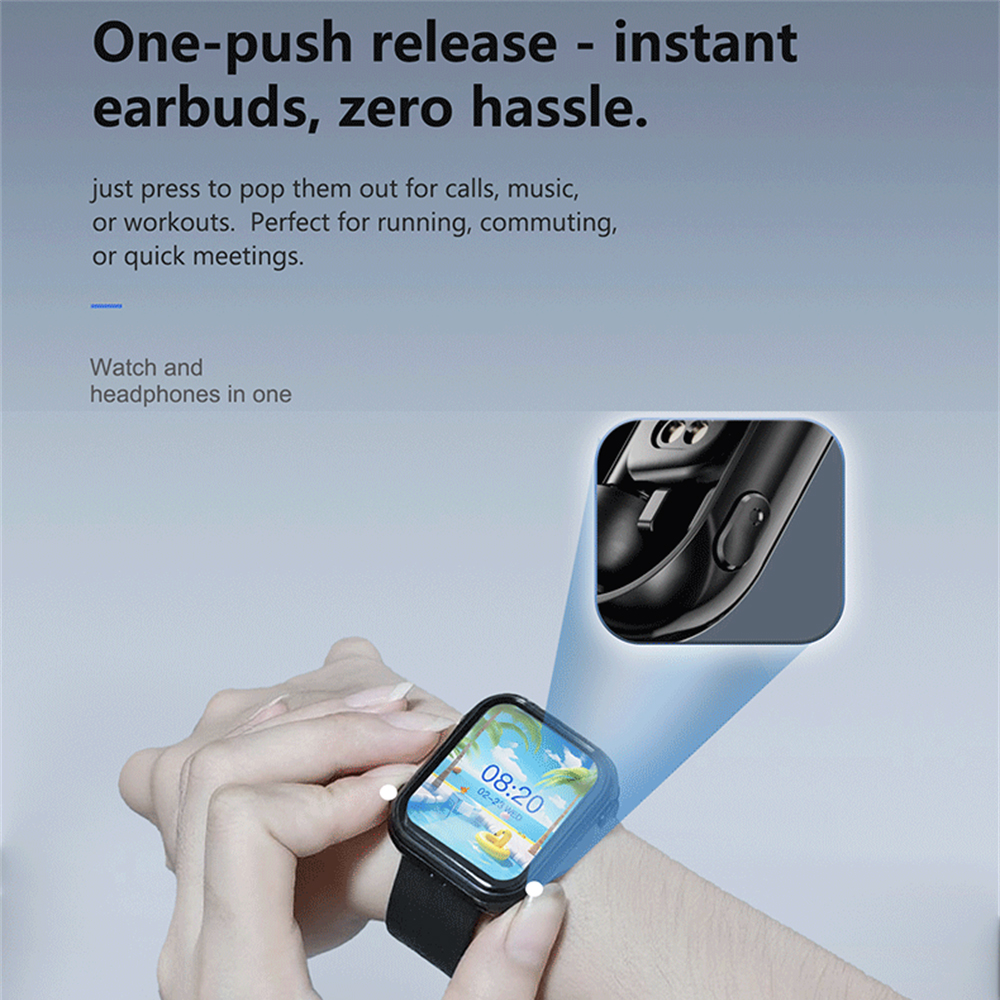 Waterproof Smartwatch 2 En 1 E - Sports Equipment In Spanish reseña y precio