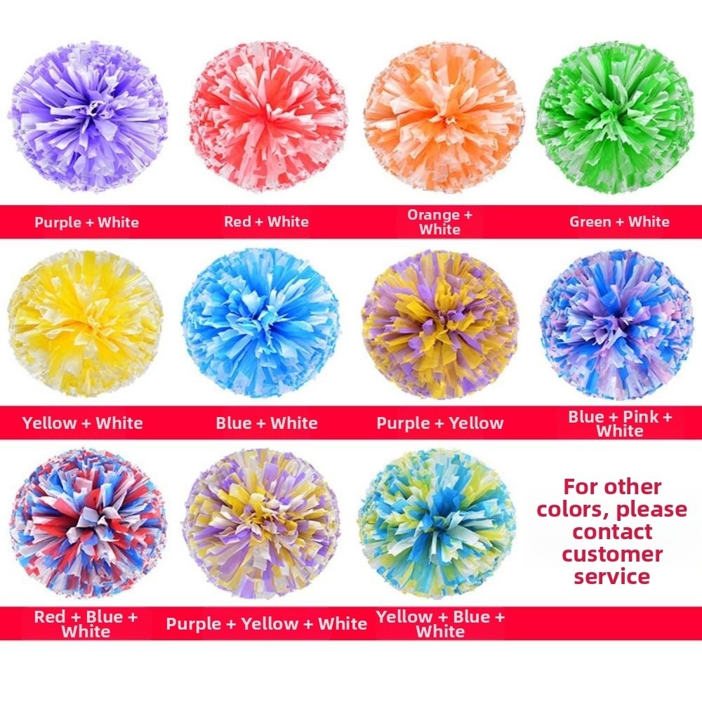 30cm Game Pom Poms Multicolors - Cheerleading Pom Pom reseña y precio