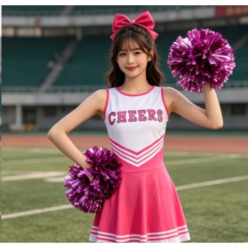 Cheerleading Dance Costume Set - Cheerleading Pom Pom reseña y precio