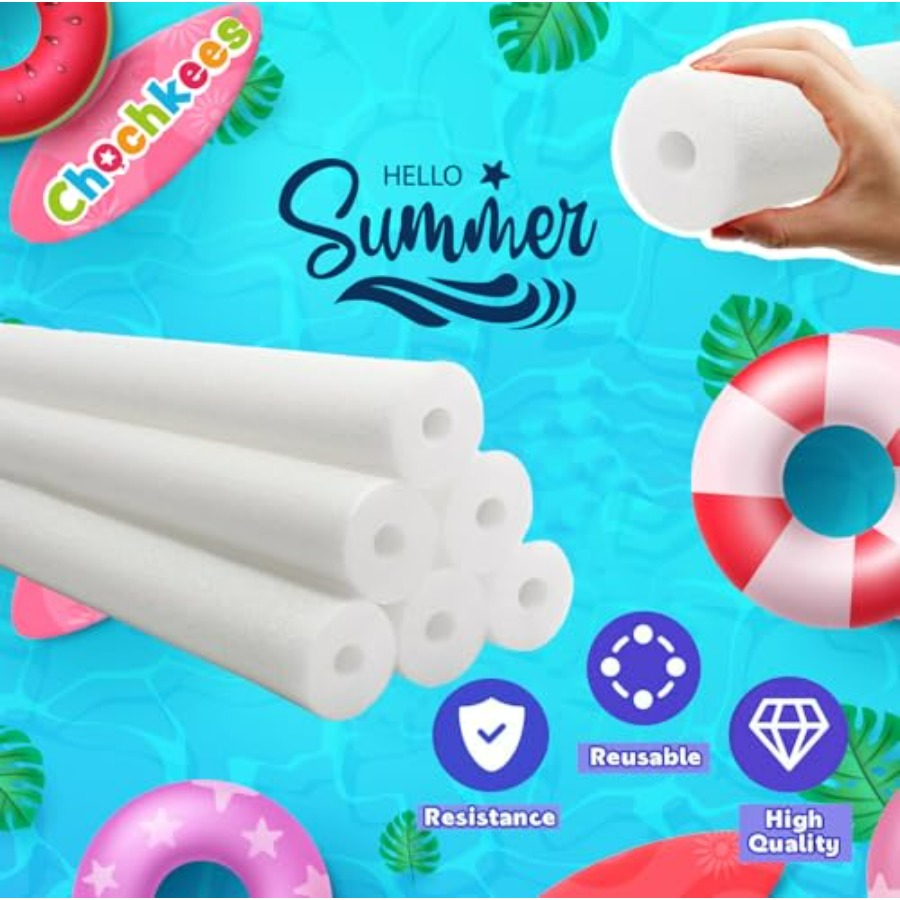 Pool floating noodles for swim - Foam Pool Noodle reseña y precio
