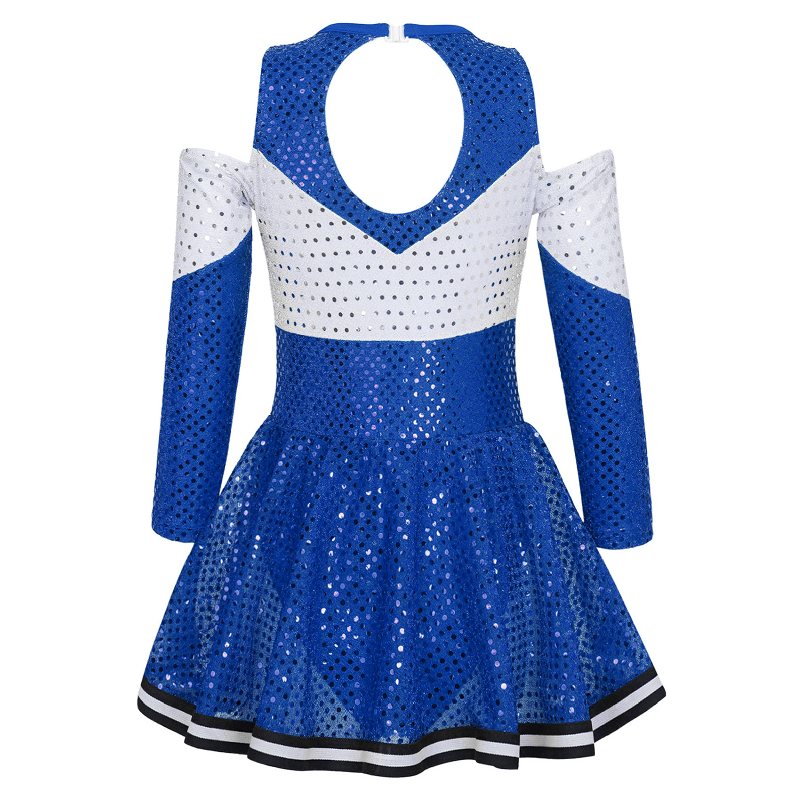 Kids Girls Cheerleader Costume - Cheerleading Pom Pom reseña y precio
