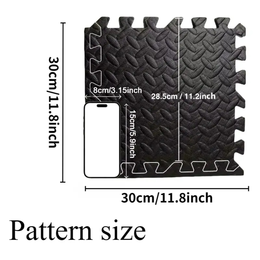 16 Piece Fitness Yoga Mat Soft - Sports Equipment Supplies reseña y precio