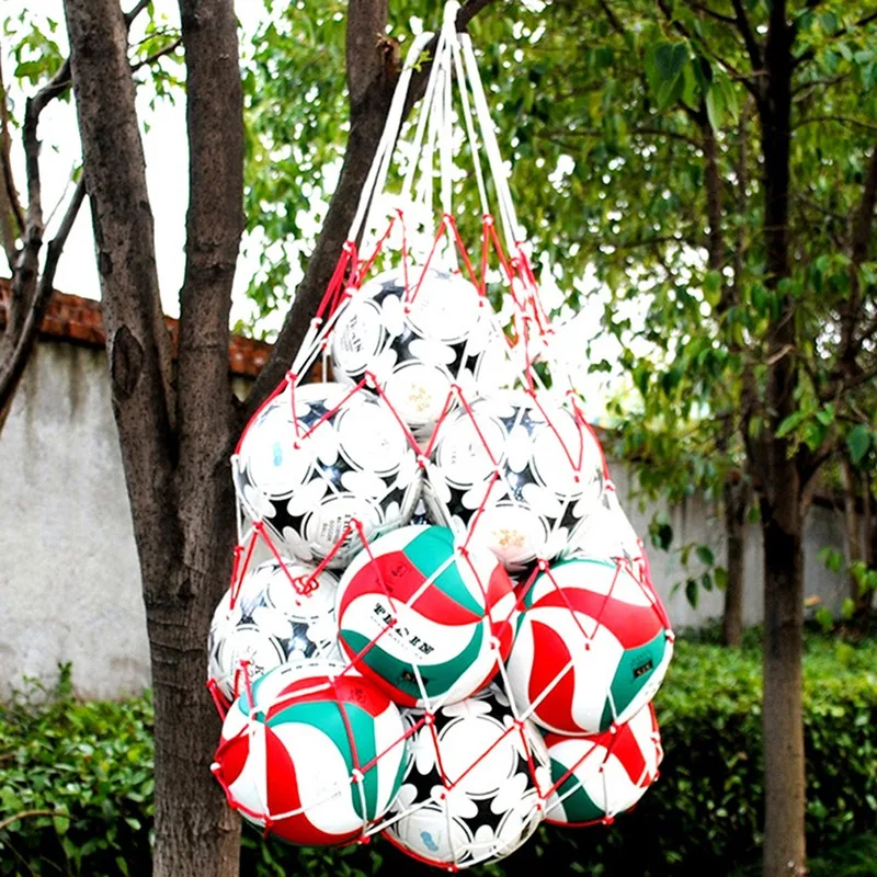 1Pc Football Net Bag Nylon Bol - Sports Equipment Outdoor Storage reseña y precio