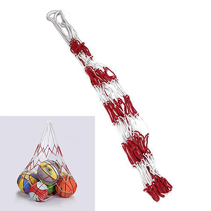 1Pc Football Net Bag Nylon Bol - Sports Equipment Outdoor Storage reseña y precio