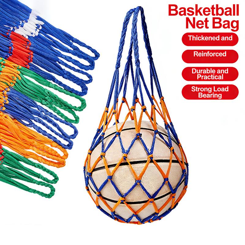 [F] Football Net Bag Nylon Bol - Sports Equipment Outdoor Storage reseña y precio