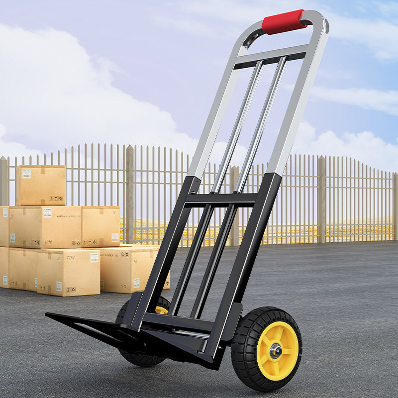 Portable Foldable Hand Trolley - Sports Equipment Cart reseña y precio