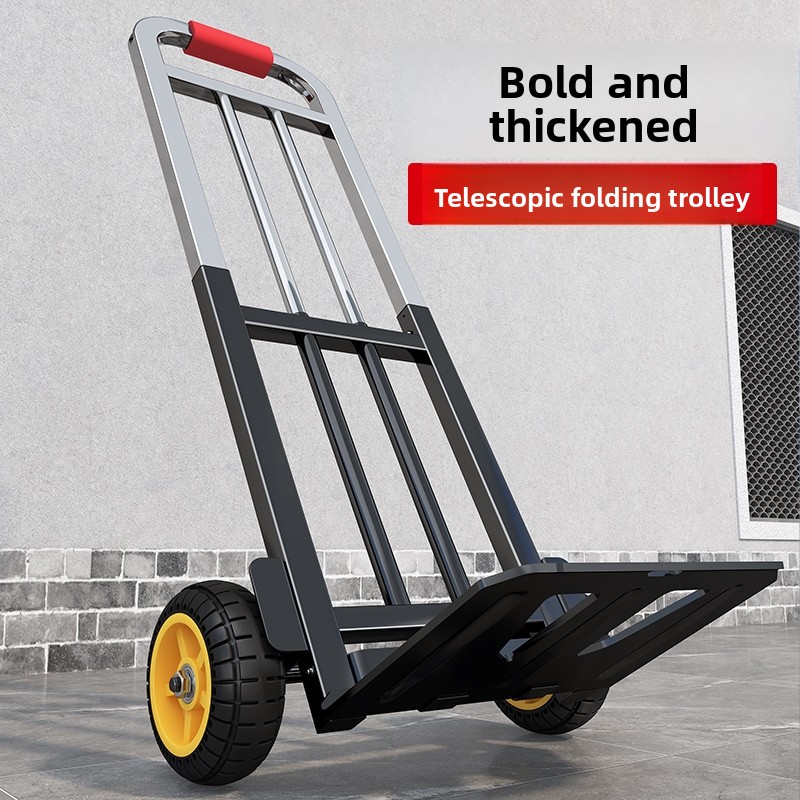 Portable Foldable Hand Trolley - Sports Equipment Cart reseña y precio