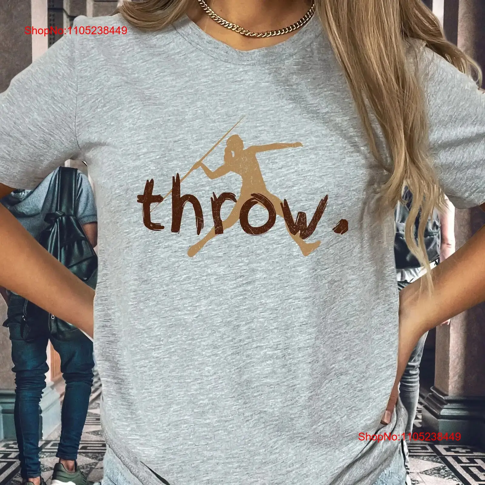 Distressed Javelin Thrower T S - Javelin Throwing reseña y precio