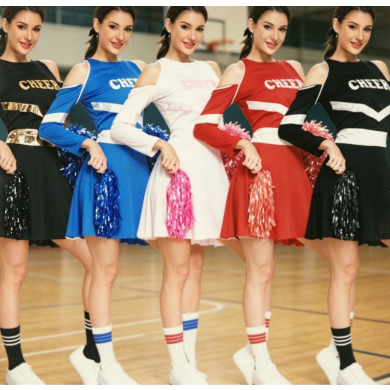 European American Cheerleader  - Cheerleading Pom Pom reseña y precio