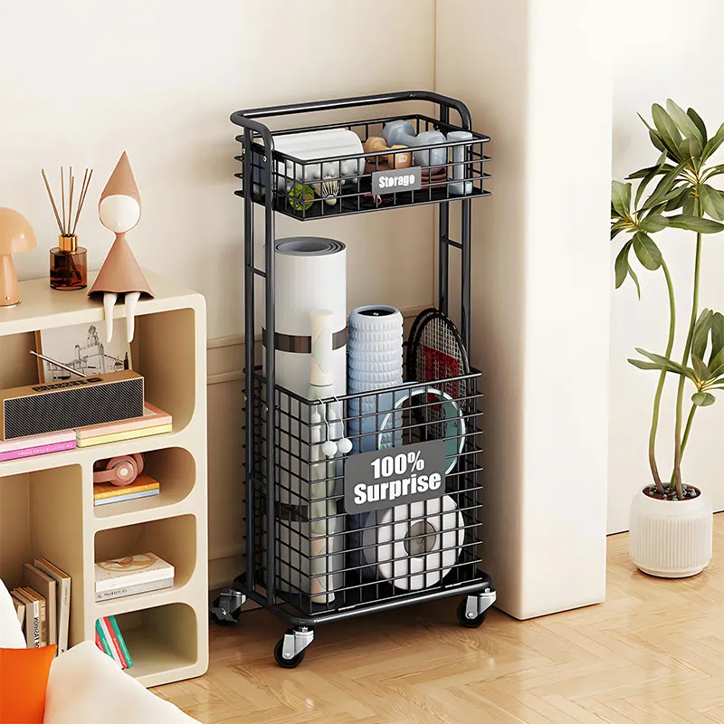 Home With Wheels Yoga Mat Stor - Sports Equipment Cart reseña y precio
