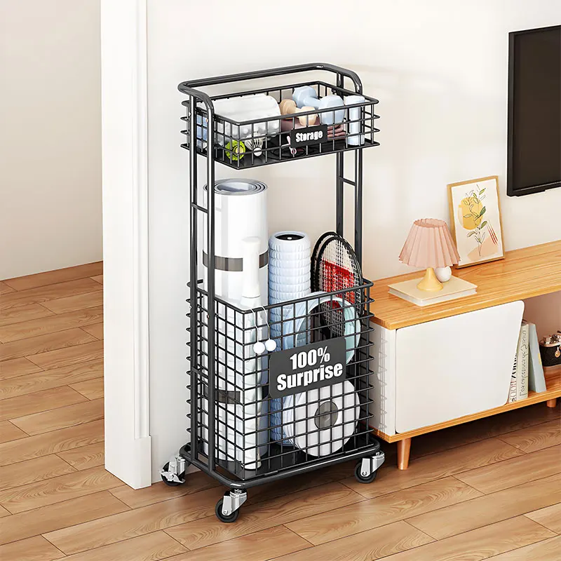 Home With Wheels Yoga Mat Stor - Sports Equipment Cart reseña y precio