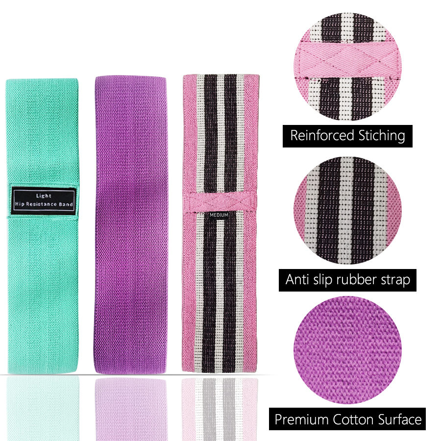 Fabric Resistance Hip Booty Ba - Sports Equipment Supplies reseña y precio