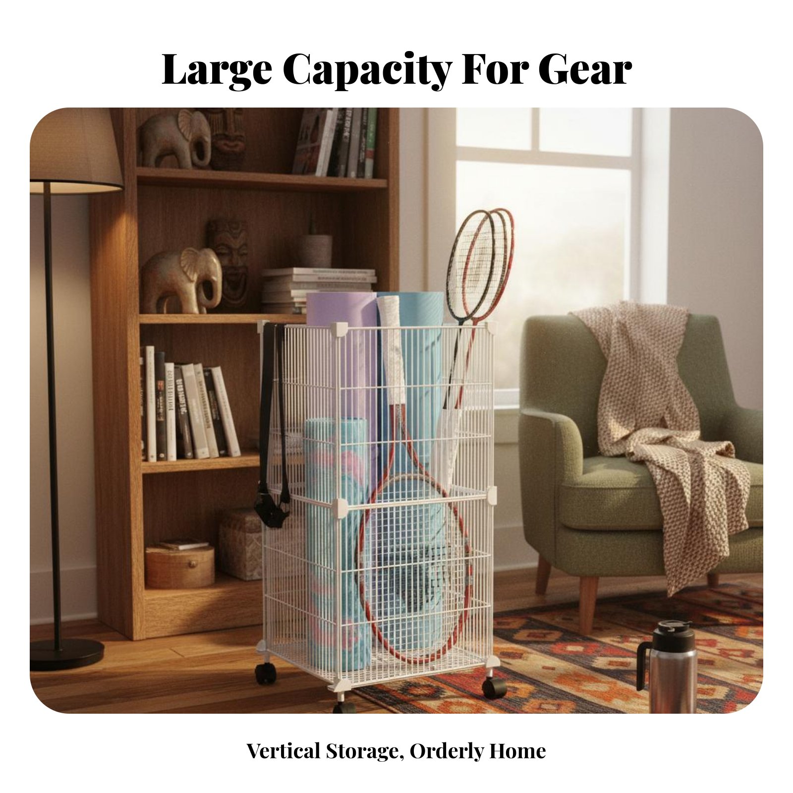 Sports Equipment Storage Cart  - Sports Equipment Cart reseña y precio