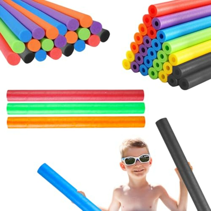 Orange Pool Noodles Swimming S - Foam Pool Noodle reseña y precio