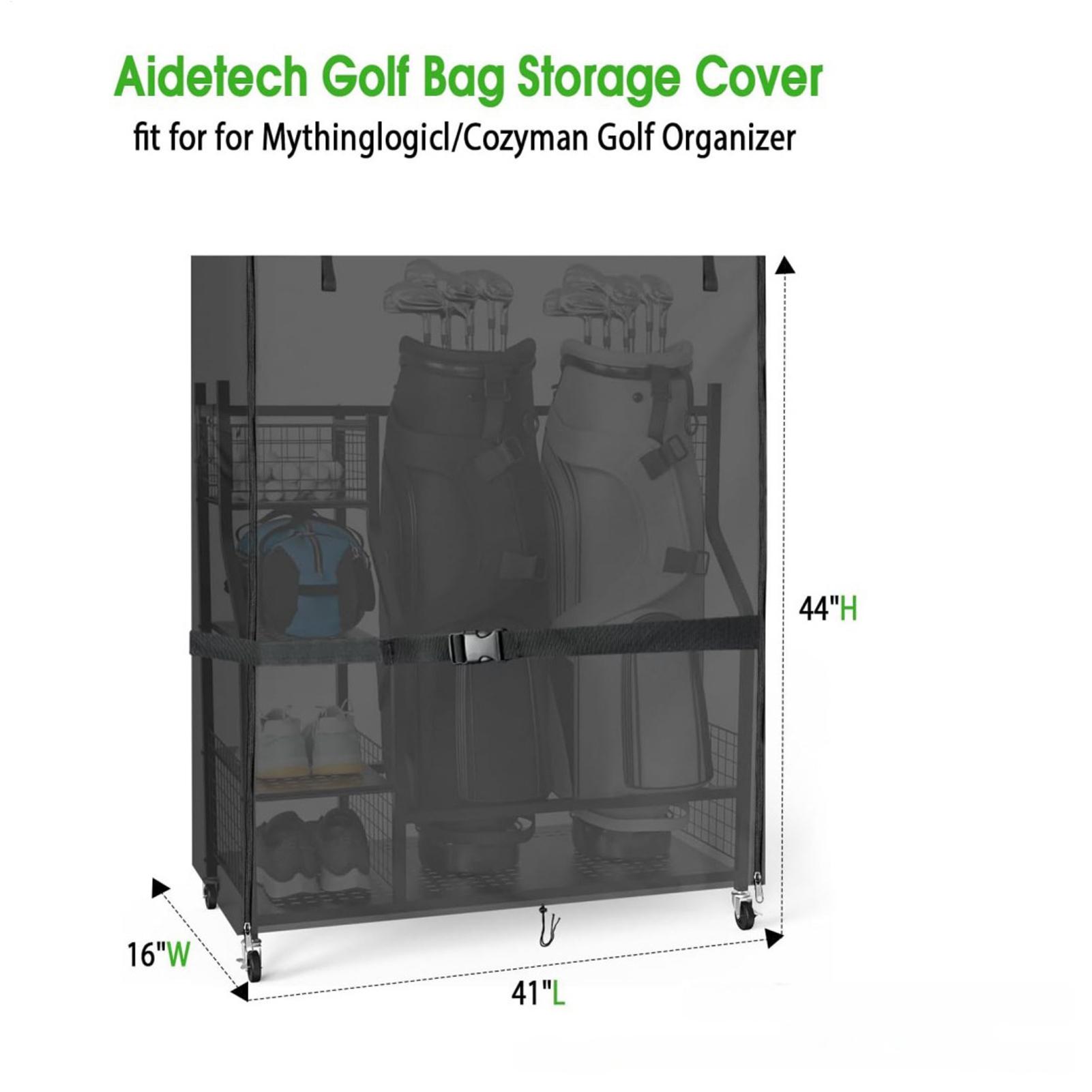 Golf Bag Storage Cover Oxford  - Sports Equipment Garage Organizer reseña y precio