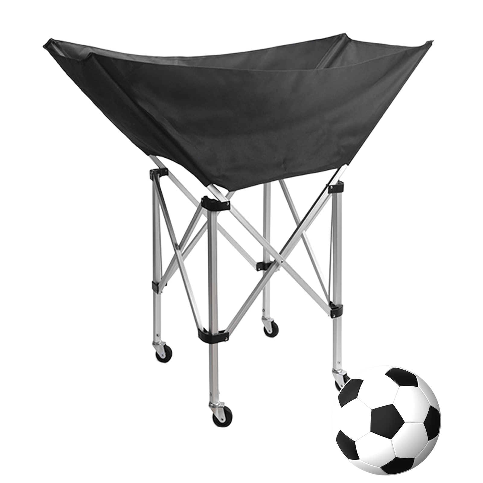 Collapsible Hammock Ball Cart  - Sports Equipment Garage Organizer reseña y precio