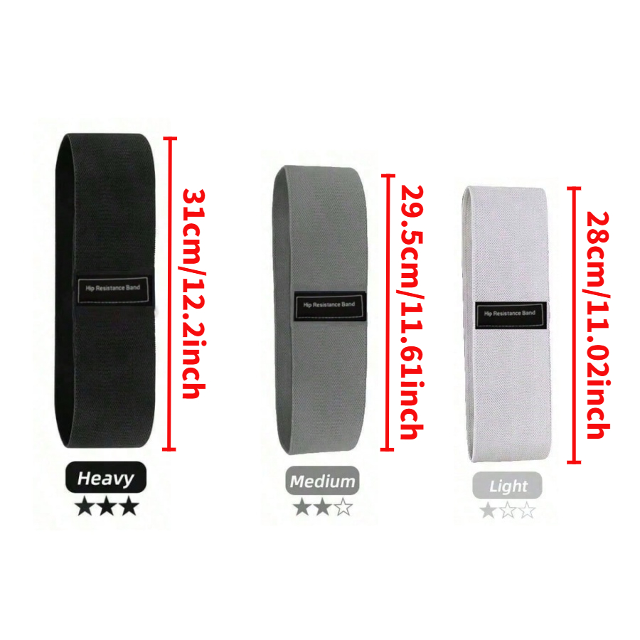 Basic Fabric Resistance Hip Bo - Sports Equipment Supplies reseña y precio