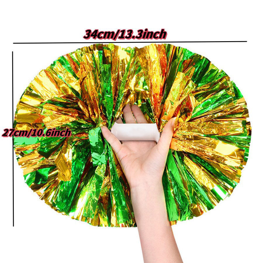 1Pcs Metallic PET Cheerleader  - Cheerleading Pom Pom reseña y precio