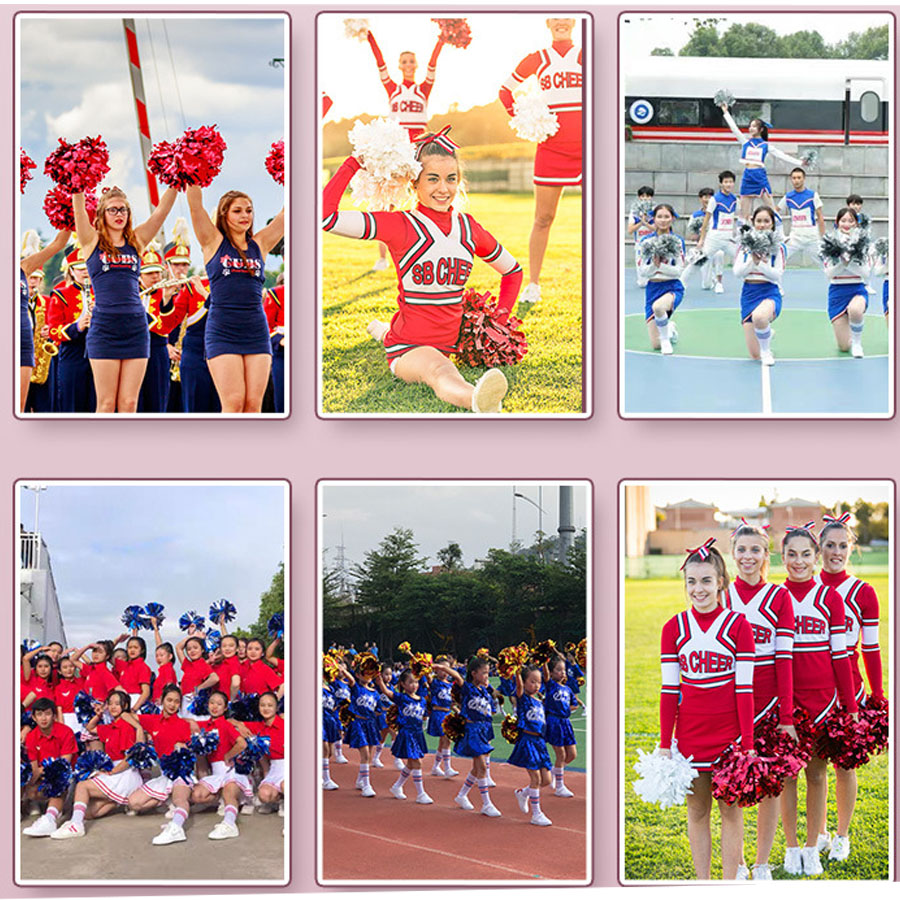 1Pcs Metallic PET Cheerleader  - Cheerleading Pom Pom reseña y precio