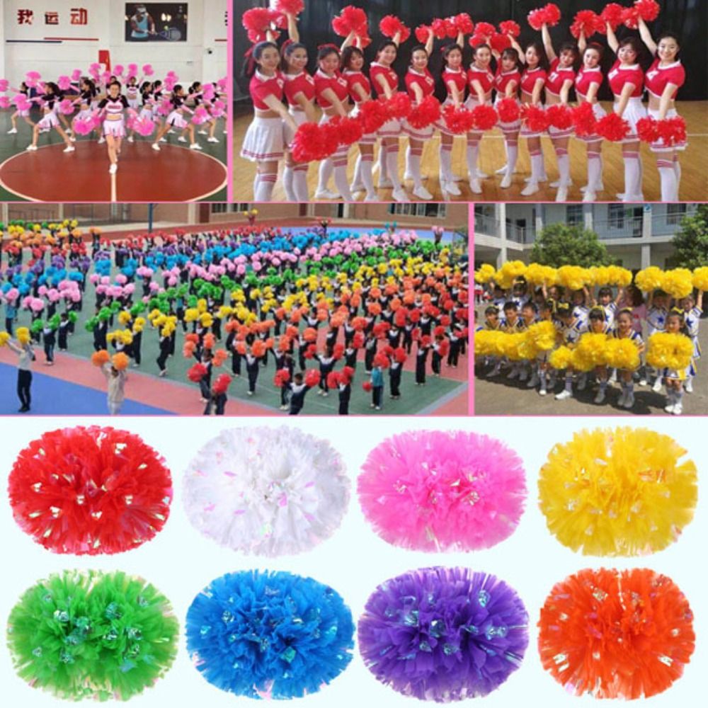 9 Colors Game Pompoms High Qua - Cheerleading Pom Pom reseña y precio