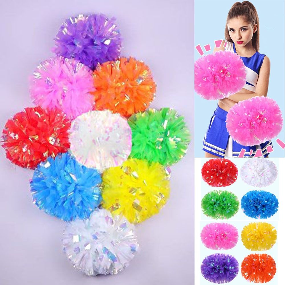 9 Colors Game Pompoms High Qua - Cheerleading Pom Pom reseña y precio