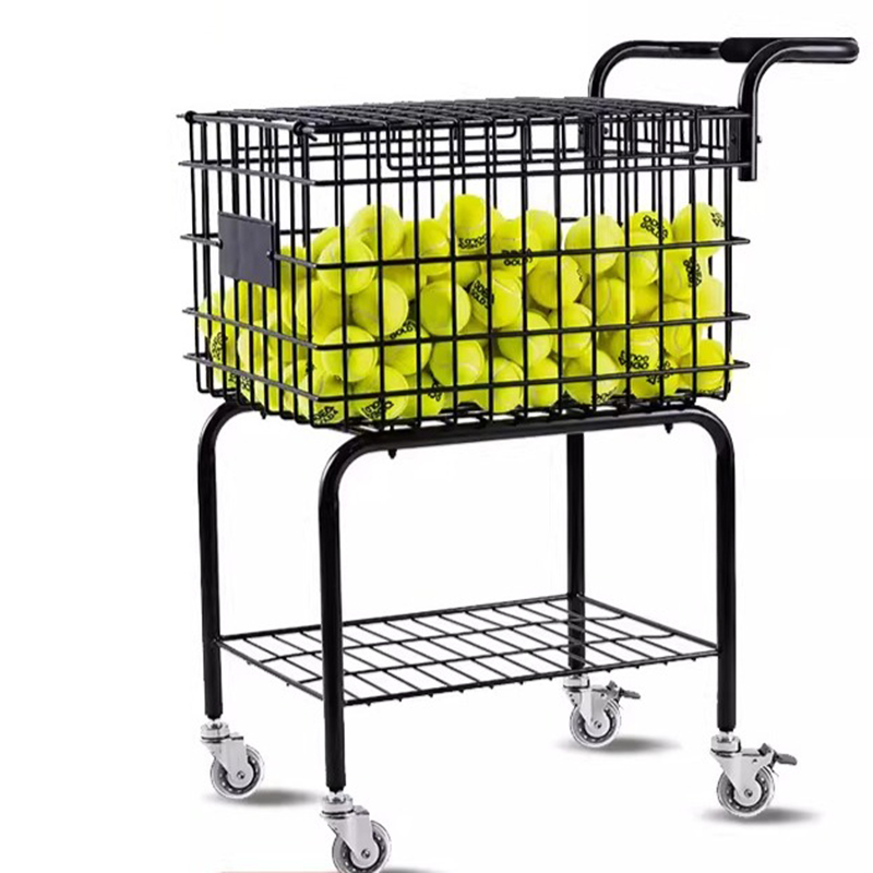 Large Capacity Tennis Coach Ca - Sports Equipment Cart reseña y precio
