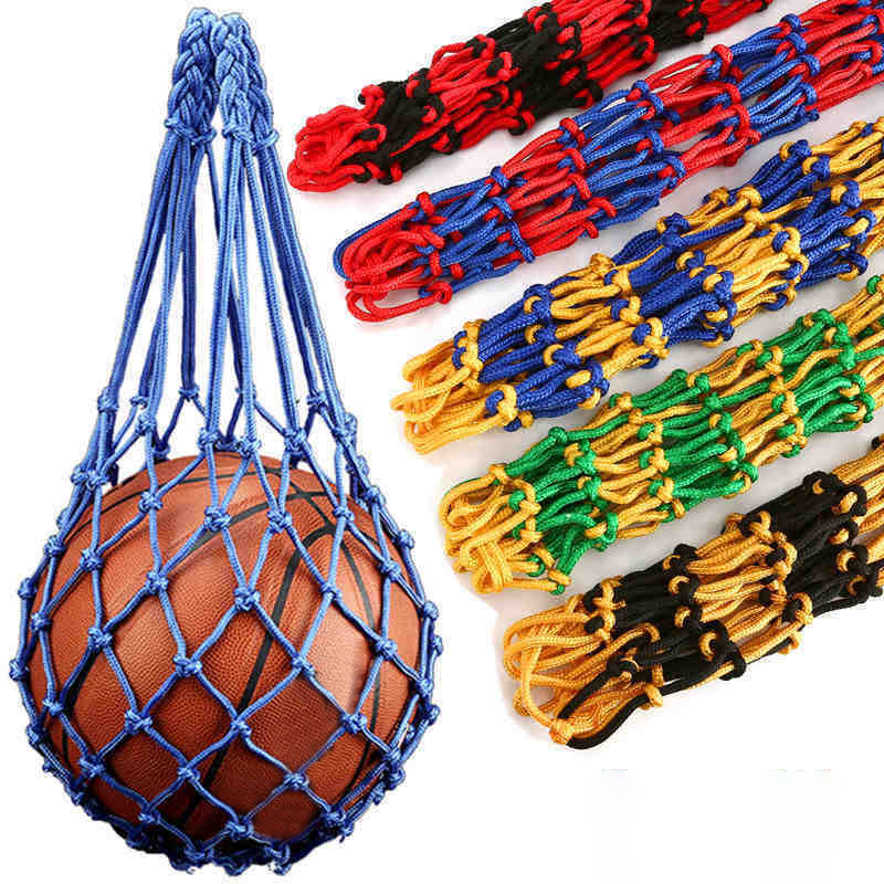 Football Net Bag Nylon Bold St - Sports Equipment Outdoor Storage reseña y precio