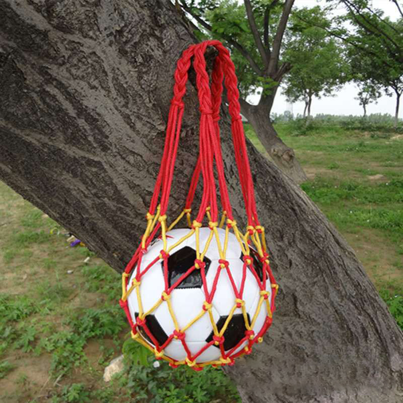 Football Net Bag Nylon Bold St - Sports Equipment Outdoor Storage reseña y precio