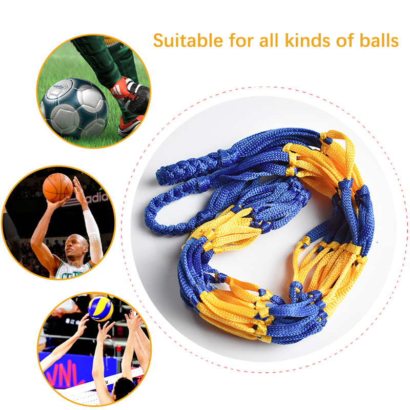Football Net Bag Nylon Bold St - Sports Equipment Outdoor Storage reseña y precio
