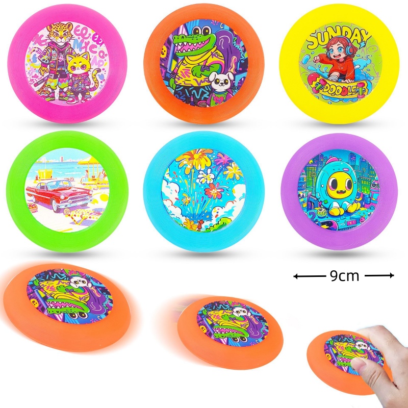 5Pcs 9cm Portable Flying Sauce - Frisbee Ultimate Disc reseña y precio