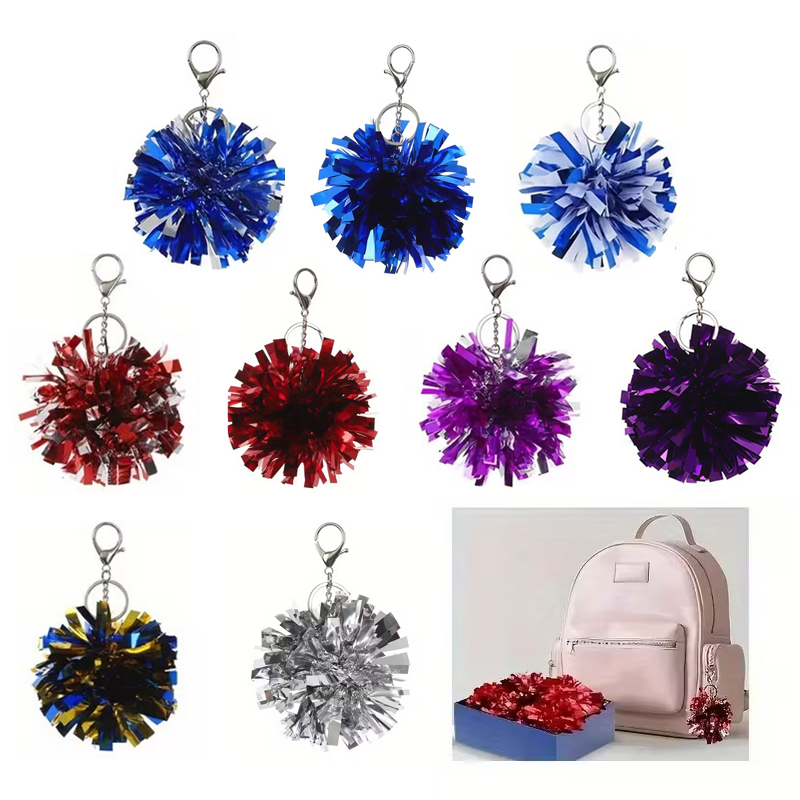 Colorful Cheer Pom Pom Keychai - Cheerleading Pom Pom reseña y precio